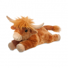 Flopsie Highland Cow 12In