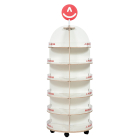 Aurora White Wooden display
