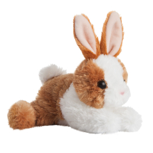 MF Baby Bunny Brown/White 8In