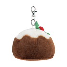 PP Carol Christmas Pudding Clip-On 4in