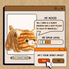 Spudsters Taco Orange Tabby Cat 10in