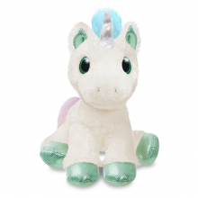 ST Bubbles Cream Unicorn 12In