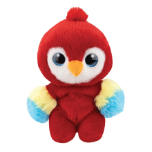 Lora Scarlet Macaw 6In
