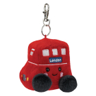 PP Bertie Red Bus Clip-On 4In