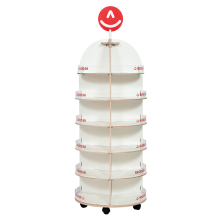 Aurora White Wooden display