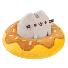 Pusheen in a Chocolate Donut