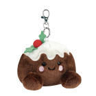 PP Carol Christmas Pudding Clip-On 4in