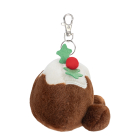PP Carol Christmas Pudding Clip-On 4in