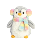 PomPom Muffs & Scarf 9In