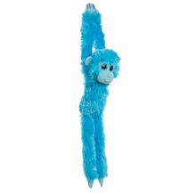 Hanging Chimp Blue 19In